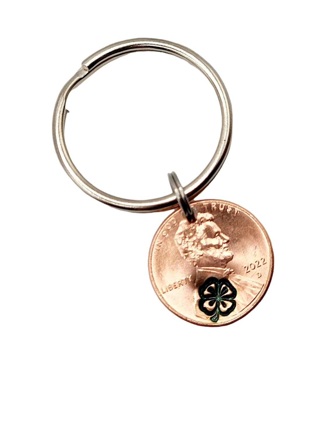 2023 Lucky Penny Keychain con Diseno de Trebol de Mexico Ubuy