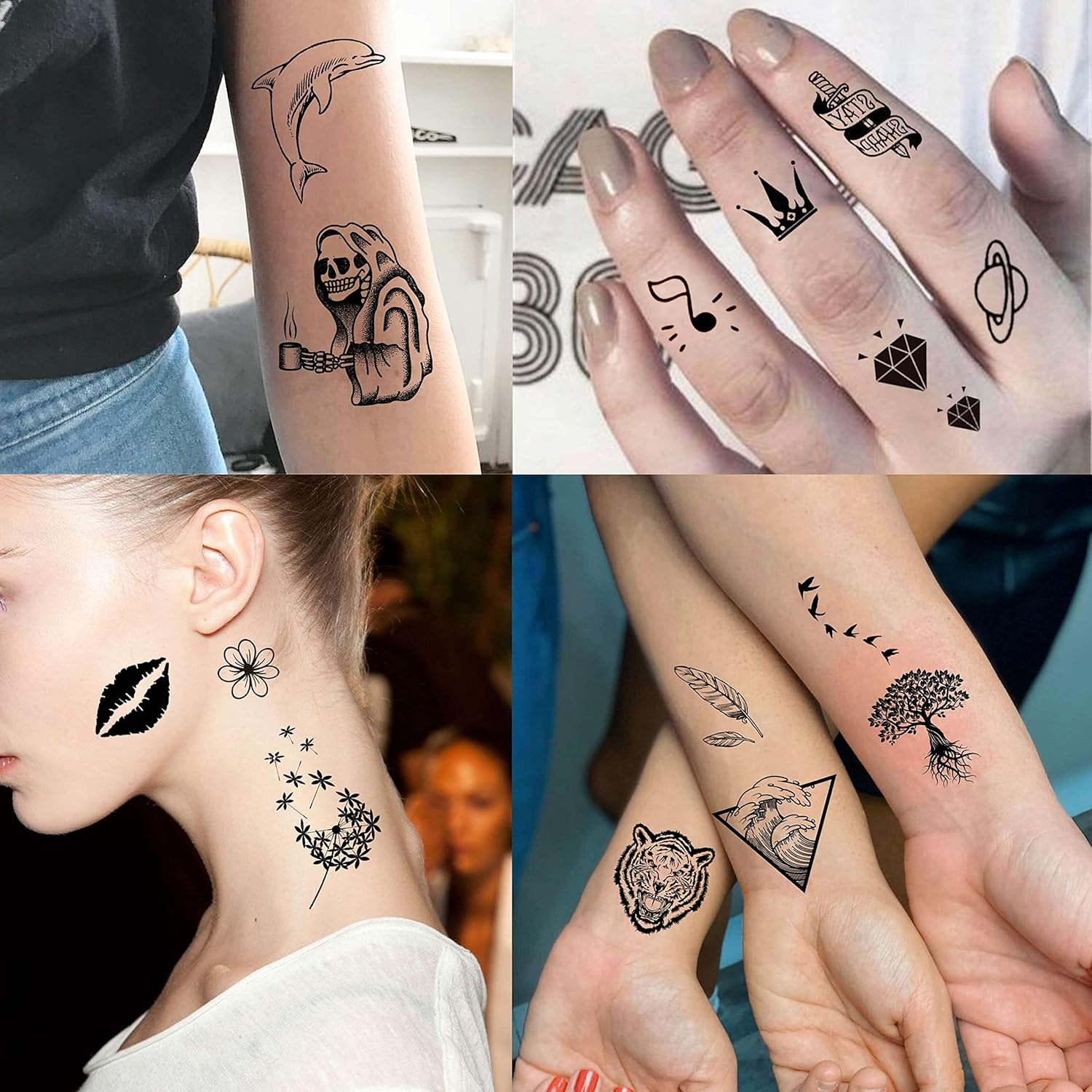 Buy EGMBGM 52 Sheets Tiny Small Temporary Tattoos For Kids Boys Girls, Tribal Animals Butterfly Anchor Compass Tattoo Stickers For Men Women, 3D Cute Flower Fake Face Tatoo Kits Sets For Neck Buy EGMBGM 52 Sheets Tiny Small Temporary Tattoos For Kids Boys Girls, Tribal Animals Butterfly Anchor Compass Tattoo Stickers For Men Women, 3D Cute Flower Fake Face Tatoo Kits Sets For Neck