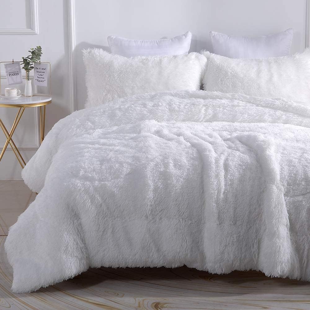 Cheap white comforter queen online