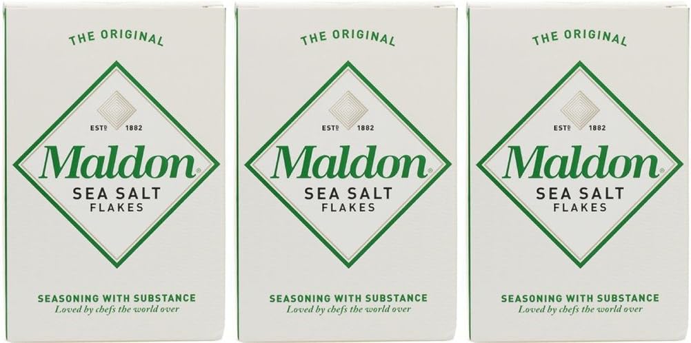 3 Pack) - Maldon Salt - Sea Salt MAL-MAL125 | 125g | 3 Pack Bundle