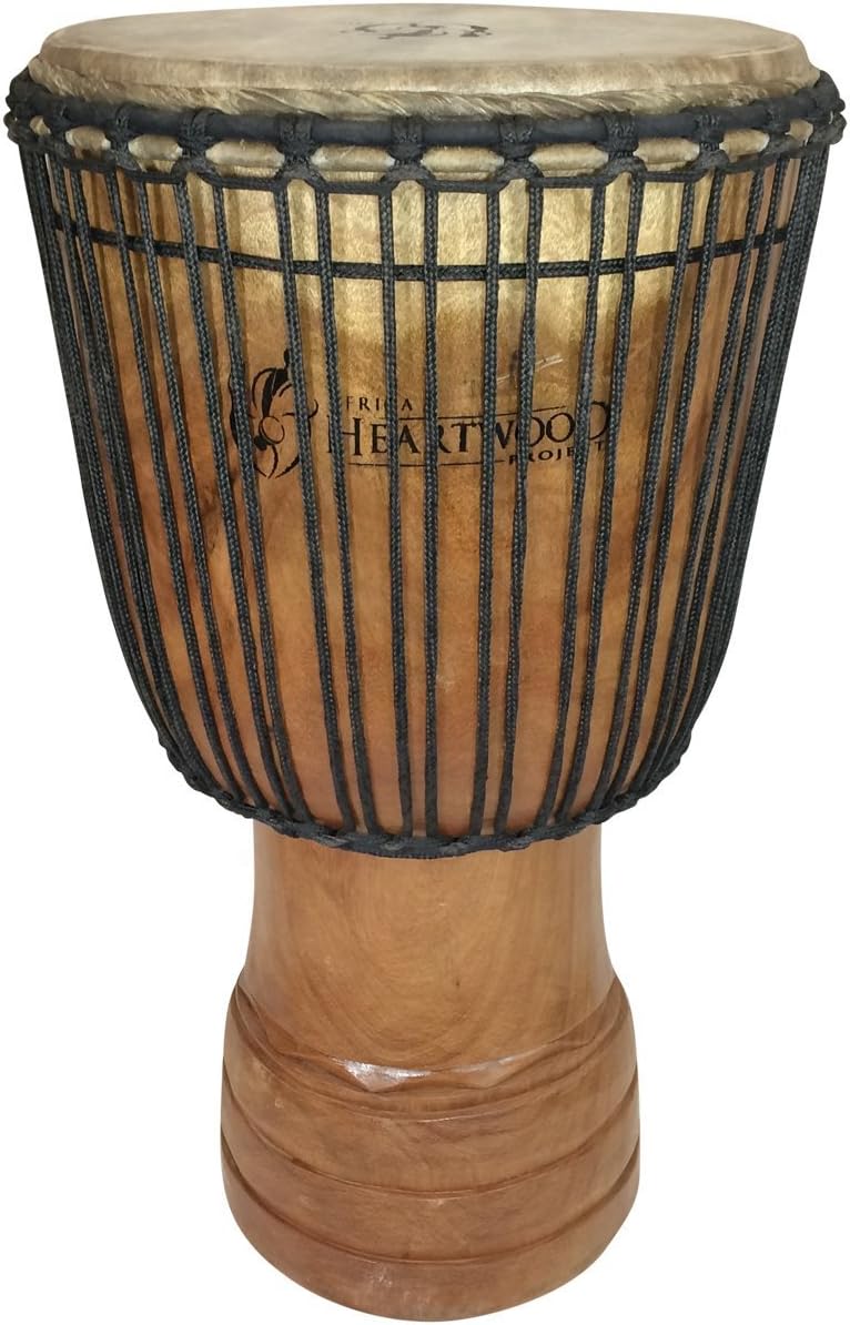 Hand carved Djembe Drum From Africa 14x25 Oversize Nigeria Ubuy