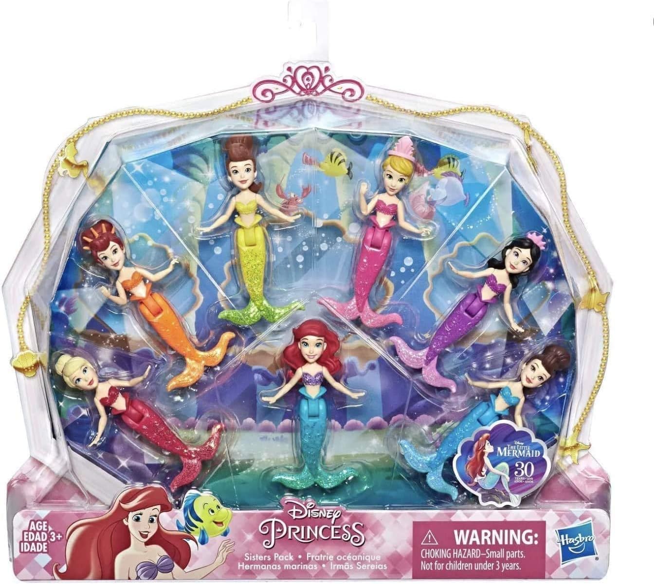 Disney Princess Ariel and Sisters Mermaid Dolls Set Saudi Arabia Ubuy