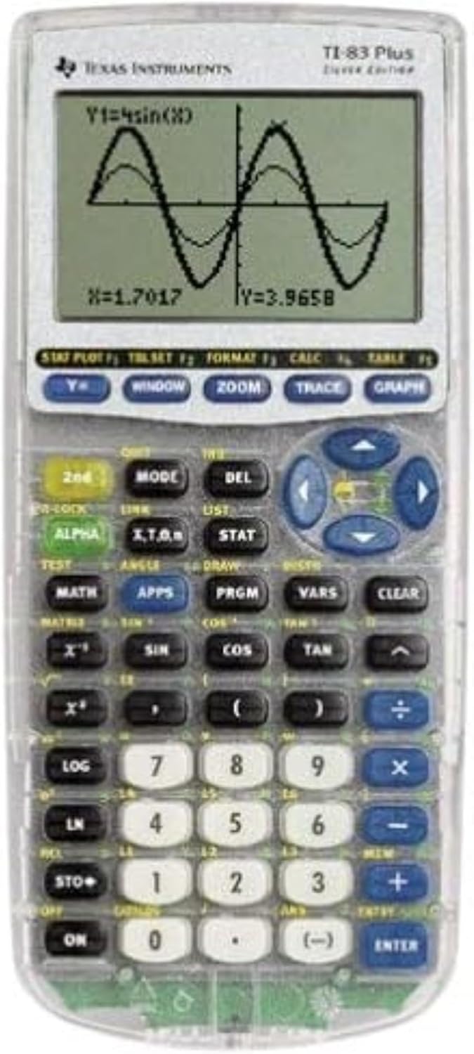 TI 83 Plus Silver Edition Graphing Calculator by Uganda Ubuy