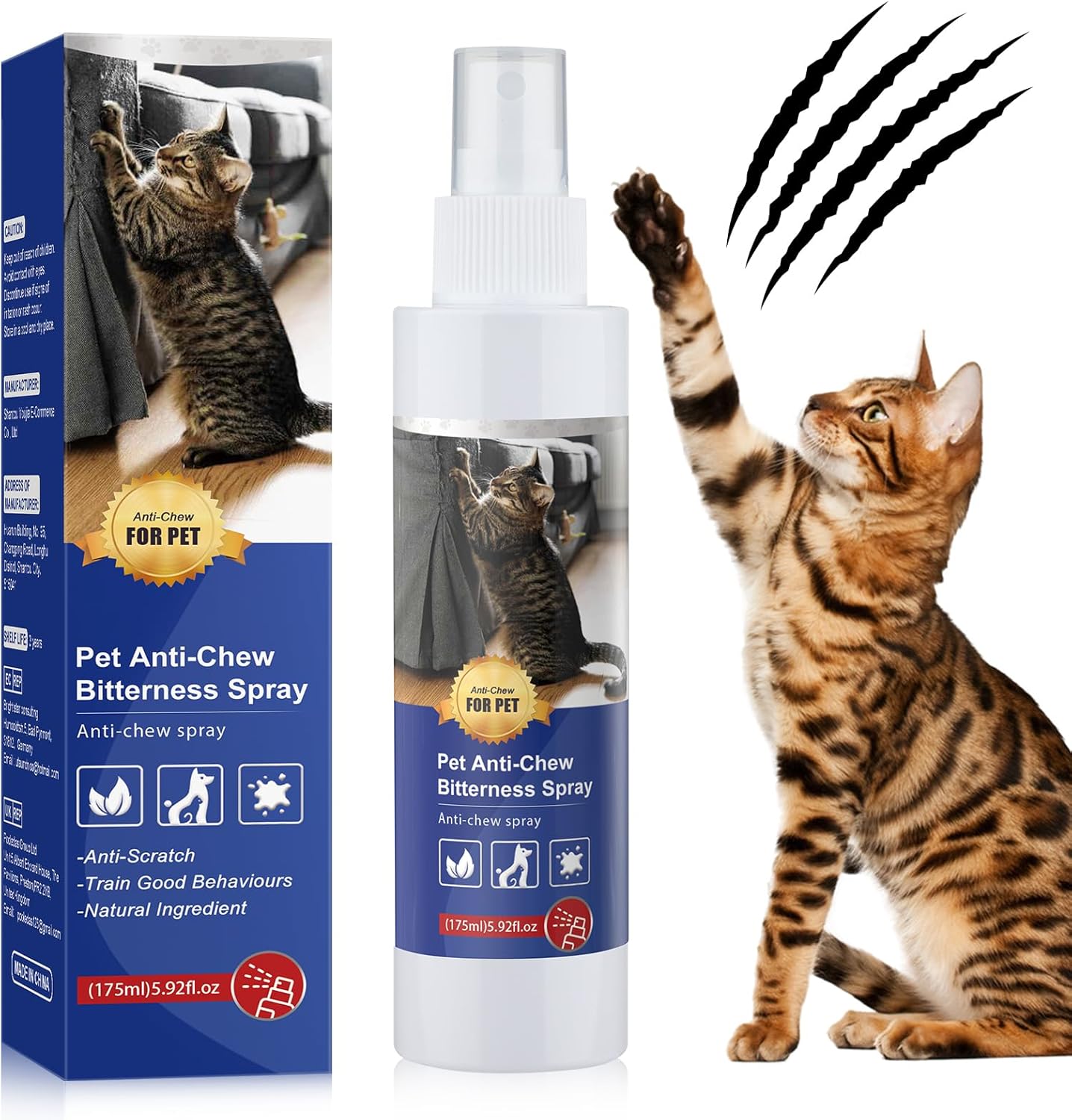 Cat Deterrent Spray. Cat Deterrent Indoor for Cats Kuwait Ubuy