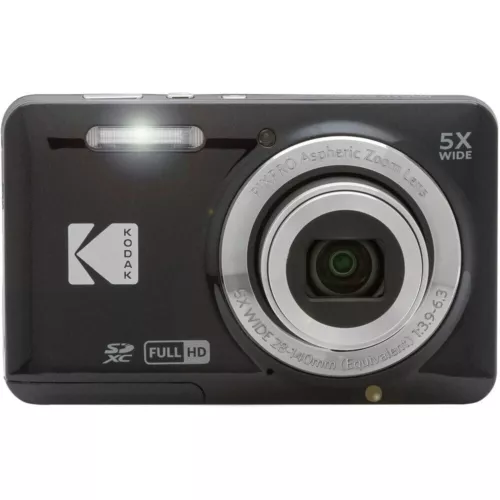 Kodak PIXPRO FZ55 16 MP Digital Compact Camera - Black (FZ55BK)