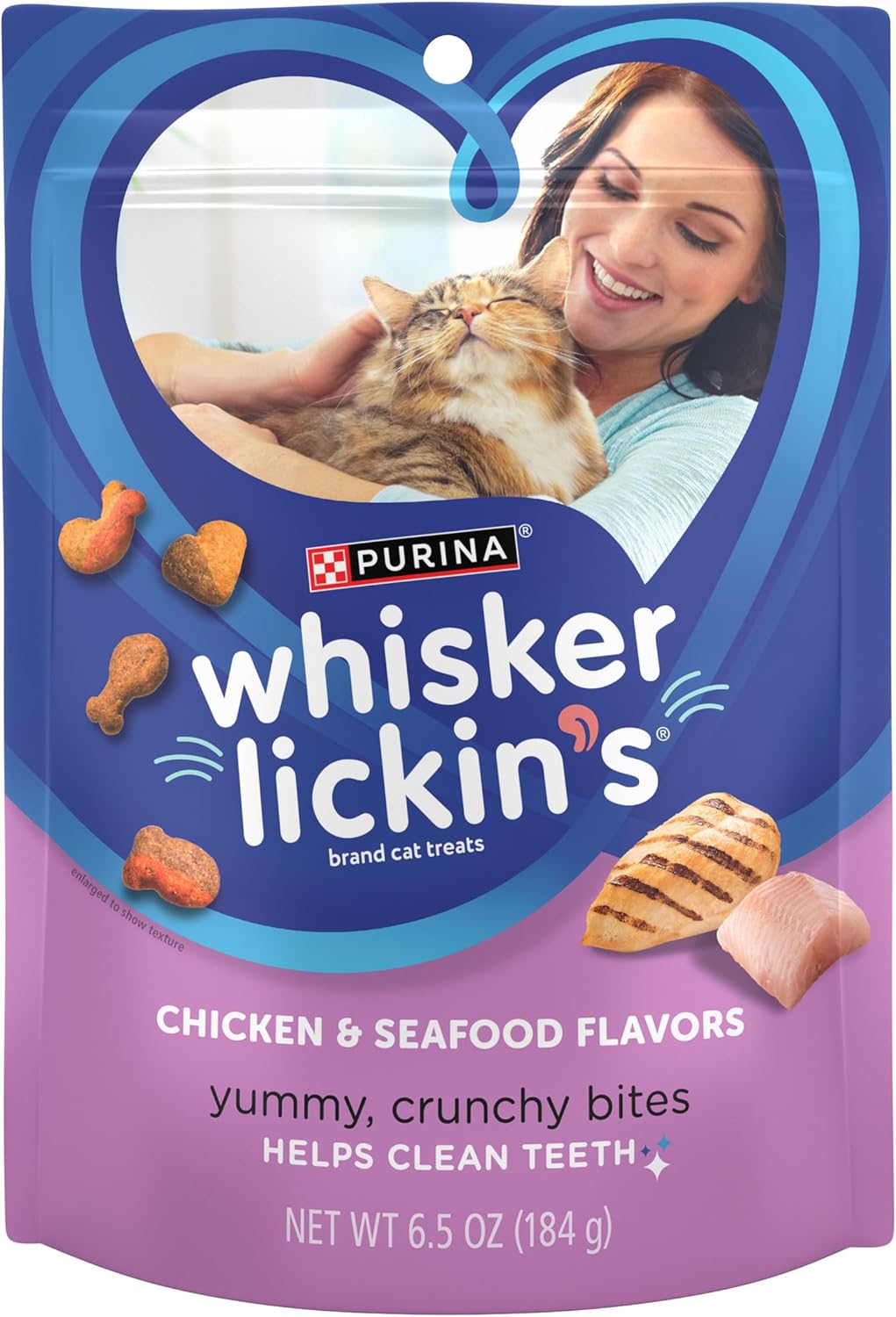 Purina Whisker Lickin s Cat Treats Crunchy Chicken Kuwait Ubuy