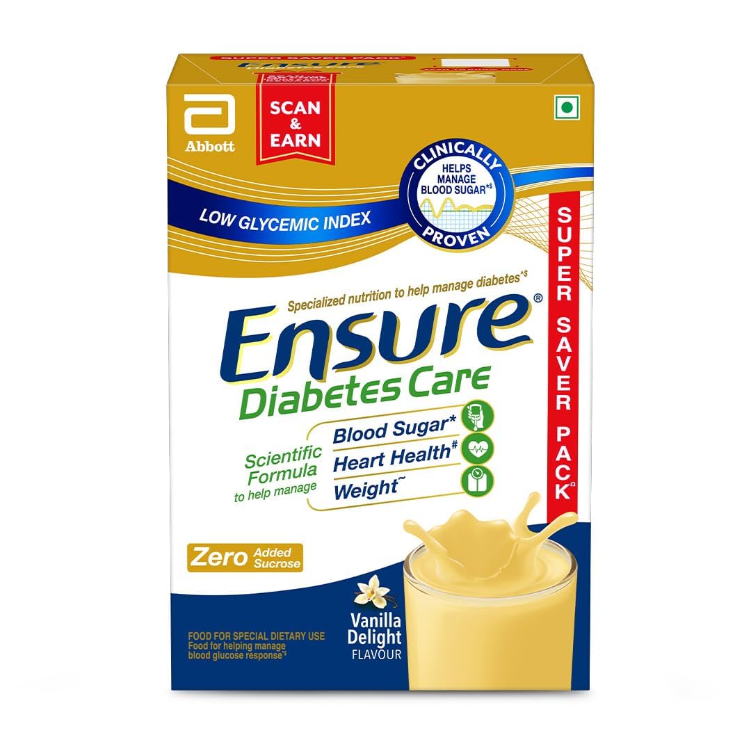 Ensure Diabetes Care Vanilla 950g. Specialized Nutrition To Help Manage Diabetes. Helps Manage Diabetes Related Symptoms