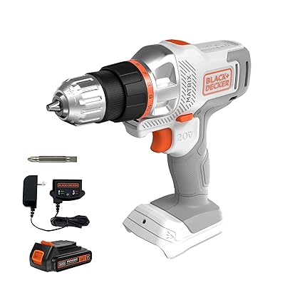 BLACKDECKER 20V MAX Cordless Drill Kit