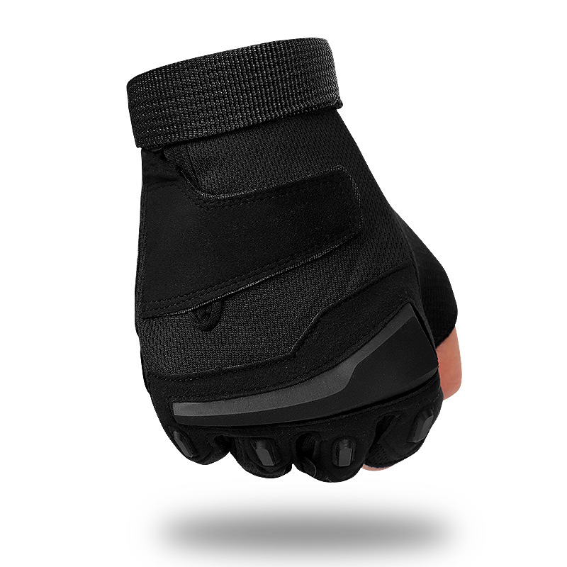 Half Finger Men\'s Breathable Special Forces Outdoor Mountaineering Anti-cocoon Sports Women\'s Wear-resistant Non-slip Cycling Motorcycle Tactical Gloves