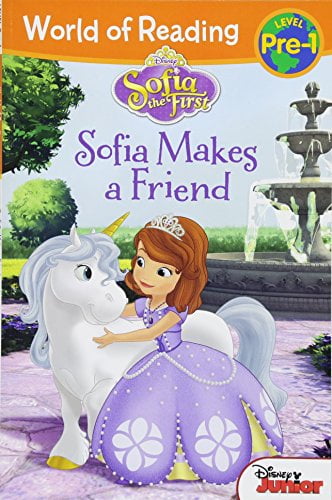 Pre-Owned World of Reading: Sofia the First: Sofia Makes a Friend: Pre-Level 1 Paperback Disney Book Group, Cathy Hapka
