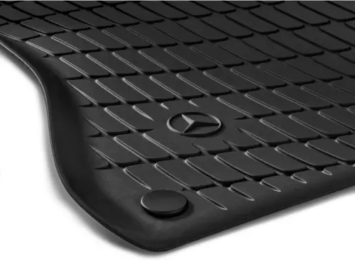 Mercedes-Benz Original Rubber Floor Mats 4-Piece X 167 GLS Maybach RHD