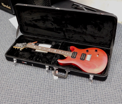 PRS SE CE24 Standard Electric Guitar w/ Gator Hard Case! Satin Vintage Cherry